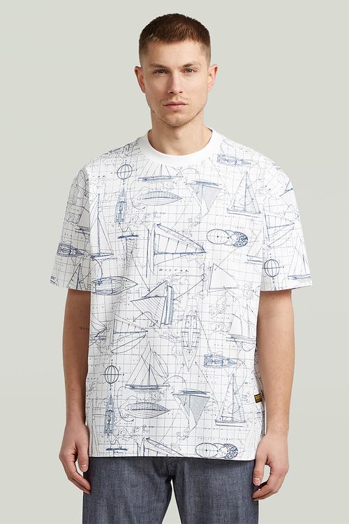 Aop Relaxed R T - Milk Boat Blueprint