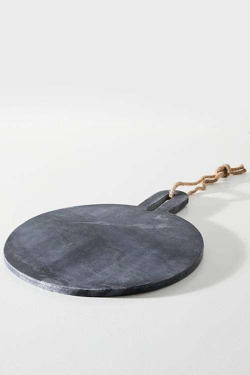 Round Marble Chopping Board M- blue