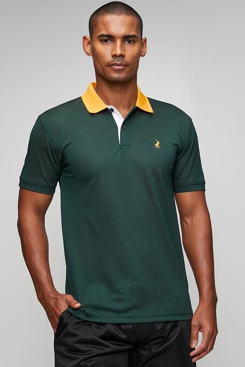 Mens Green Sports Golfer - Green