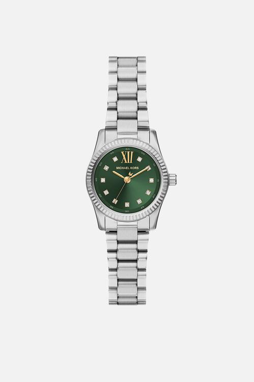Michael Kors Lexington Three-Hand Stainless Steel Watch MK7580 - Silver