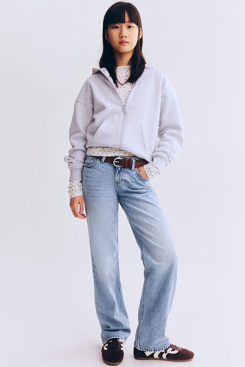 Straight leg jeans - light denim blue