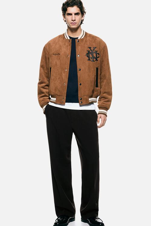 Relaxed fit trousers - dark brown
