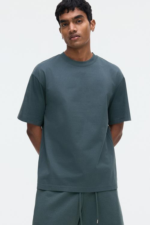 Relaxed fit t-shirt - dark teal