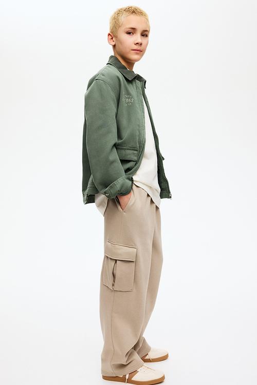 Cargo joggers - beige