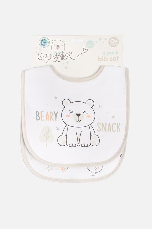 2 Pack jersey bibs - Bear