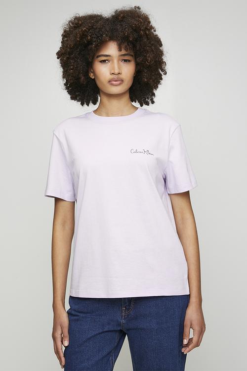 Ss classic graphic tee - frosty lilac