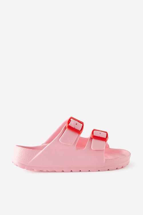 Twin Strap Slide - Sunkissed/Varsity Red
