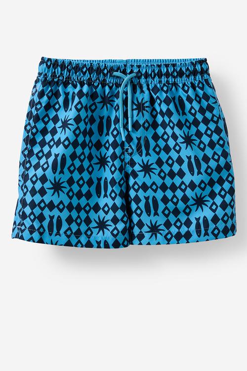 Bailey Boardshort - Blue Hue/Geo