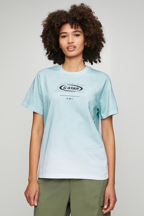 Sprayed hyper gr r t wmn - white/baby blue spray