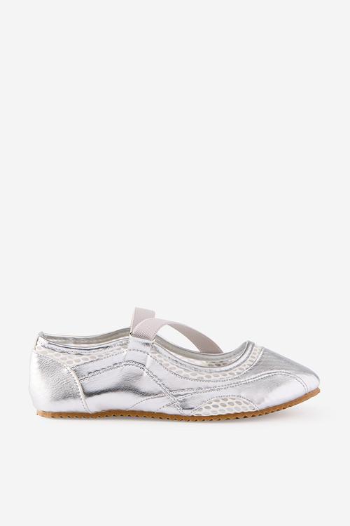 Spencer Sporty Flats - Silvery