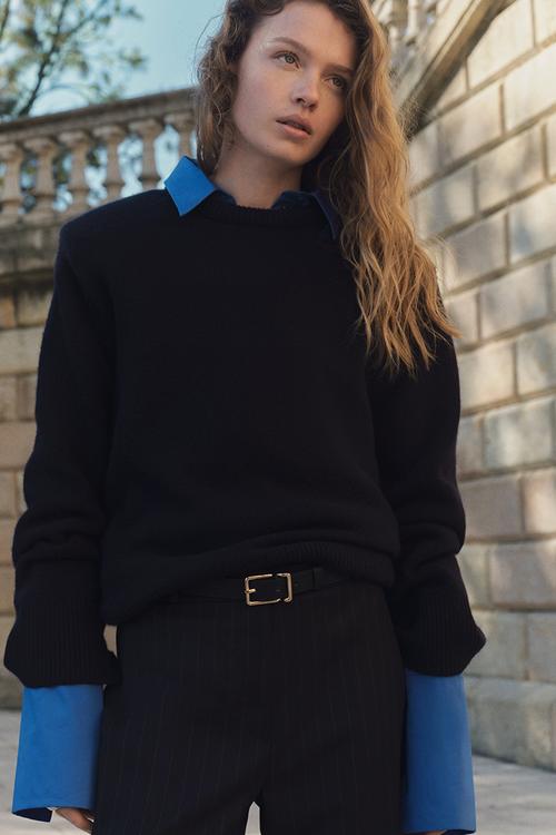 Cotton shirt - blue