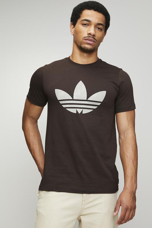 MONOGRAM TEE - Aurora Coffee Brown