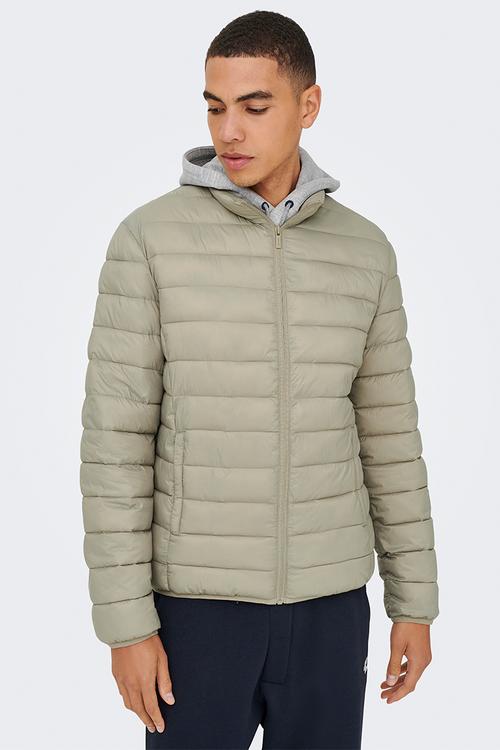 ONSGAVIN LIFE LIGHT QUILTED JACKET OTW - Laurel Oak