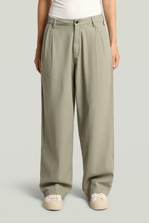Pleated chino wmn - lt orphus gd
