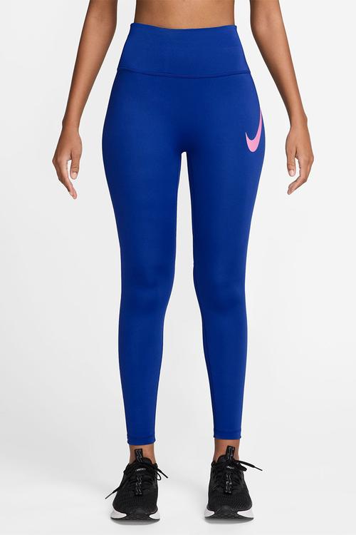 W Nk Df Tempo Hr 7/8 Tgt Swhbr - Old Royal/Reflective Silv/Pink Rise