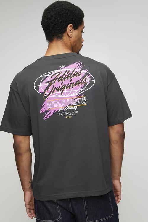 Graphic SBakc  Tee - carbon