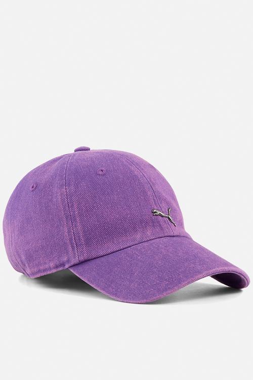 Wardrobe Ess Metal Dad Cap - Ultra Purple-Washed Denim