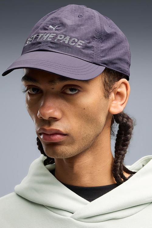 Run Culture Collective Short Visor Bb Cap - Inky Depths
