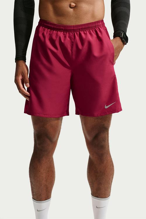 Dri-Fit Miler 7In 2In1 Short - Tough Red/Sport Red/Reflective Silv