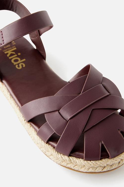 Isla Strappy Sandal - Bordeaux