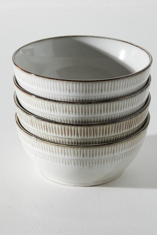 Bila cereal bowl set of 4  - Grey