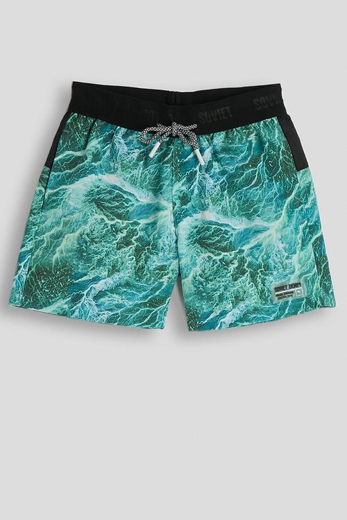 Boys swim short - blue