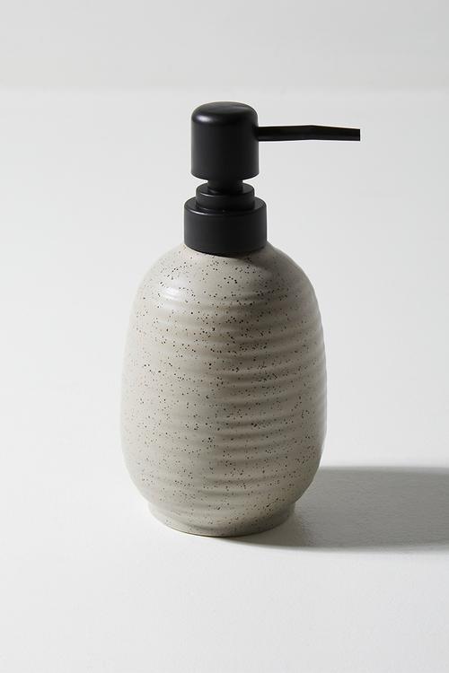 Lunar Stoneware dispenser - Natural