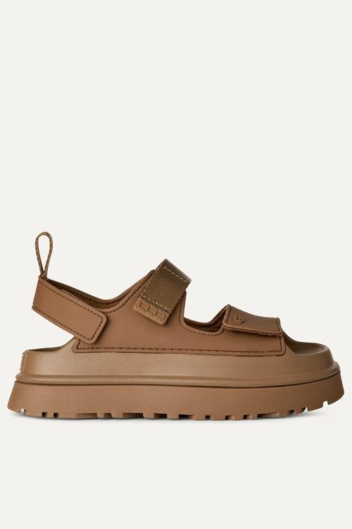 GoldenGlow Sandal - brown