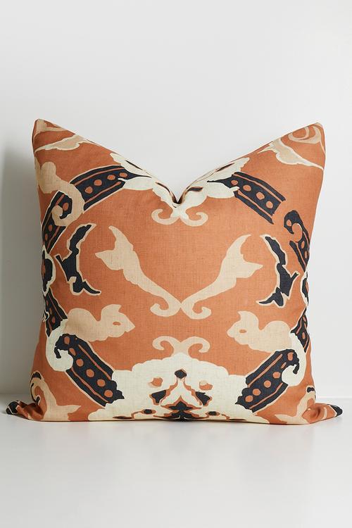 Rush Large Cat Eye Cushion Cover - orange