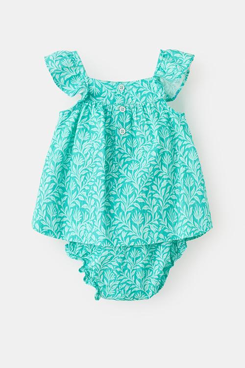 Dress peoniav - turquoise 