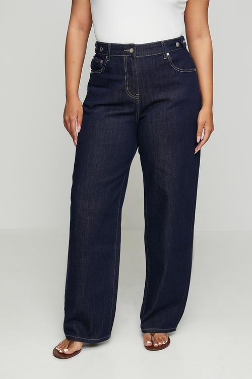 Plus Straight Leg Jean - Dark Wash