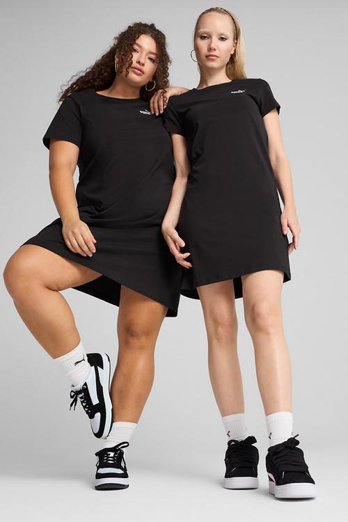 Plus ess small no. 1 logo slim dress - puma black