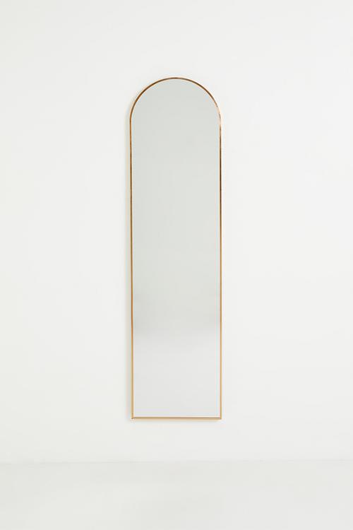 Full length arch mirror - Gold