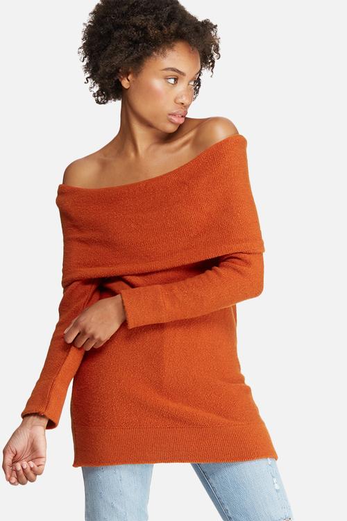 Off shoulder tunic