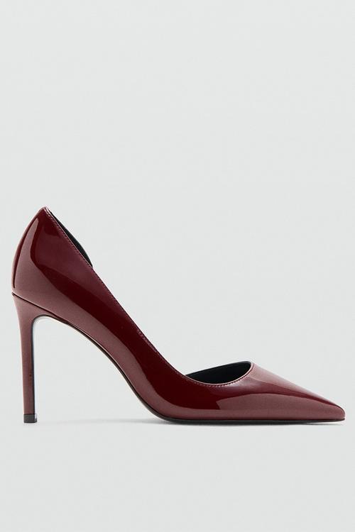 Audreybu court heel - dark red