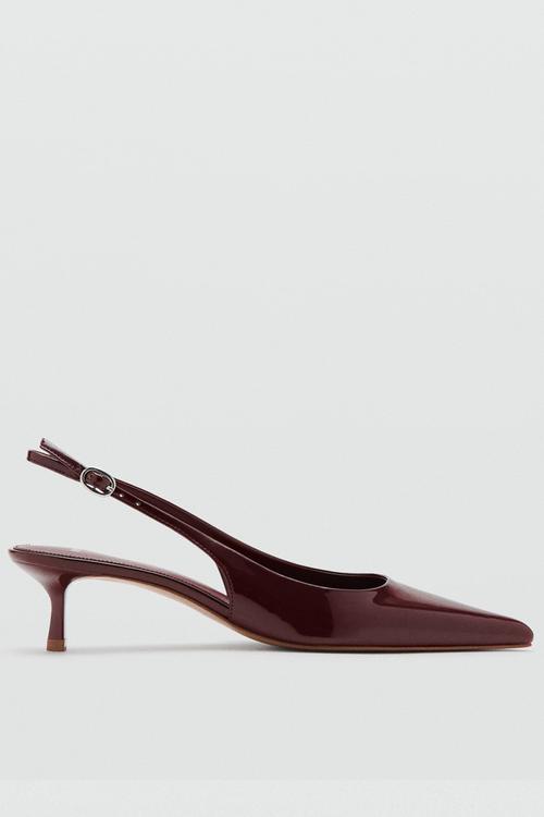 Circo slingback stiletto heel - dark red