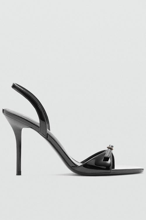 Lush stiletto heel - black