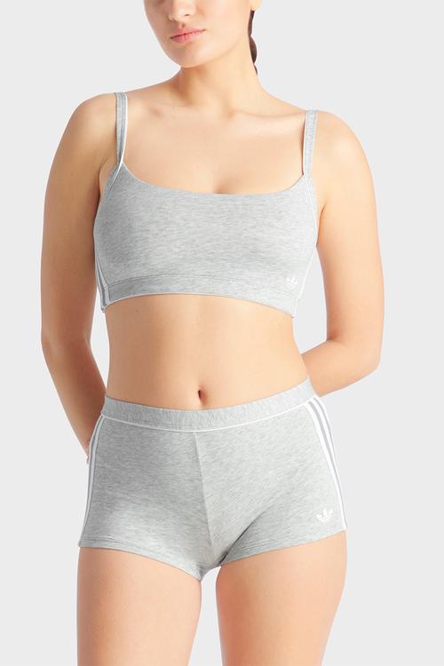Originals aidcolor knit shortie - grey marl