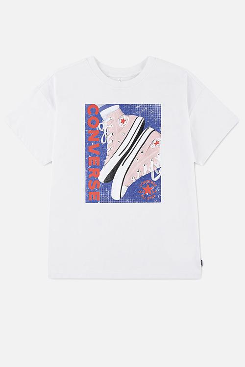 Cnvg Sneaker Gfx Bf Tee - White