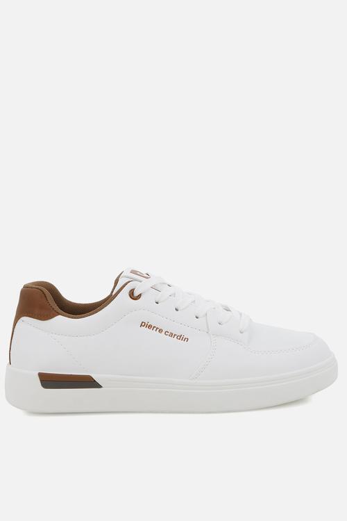 Ivan Casual Lace Up - White/Tan