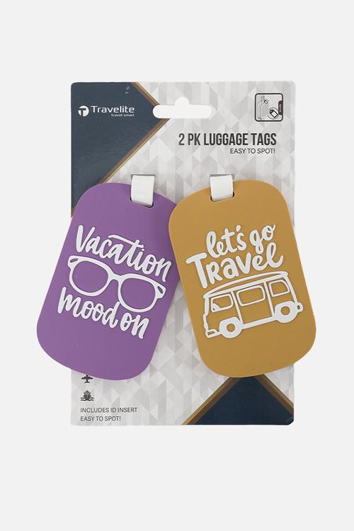 TRAVELITE LUGGAGE TAG - 2 PACK