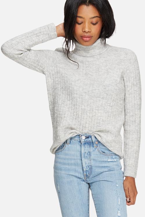 Fran wool roll neck knit