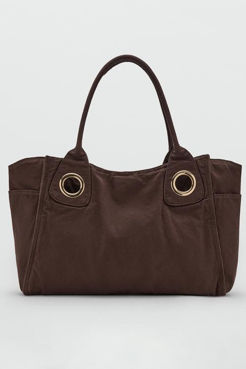 Teral Tote Bag - Dark Brown