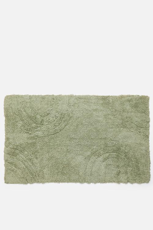 Bathroom mat - green