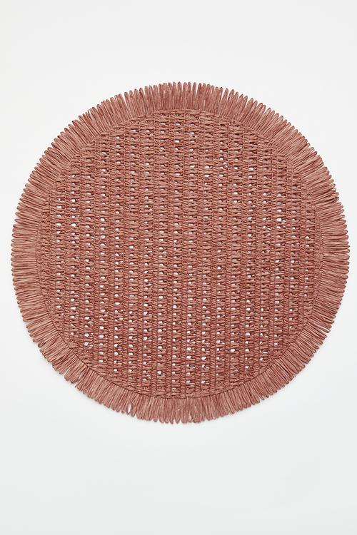 Frilo placemat set of 4 - Blush