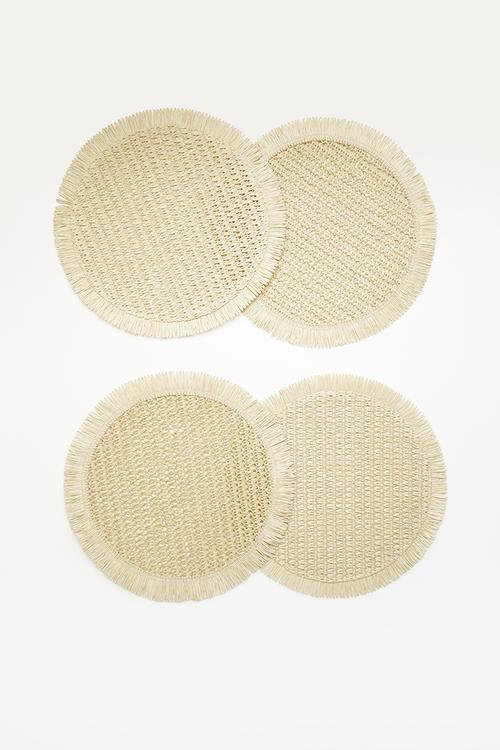 Frilo placemat set of 4 - Sand