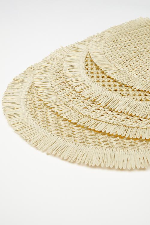 Frilo placemat set of 4 - Sand
