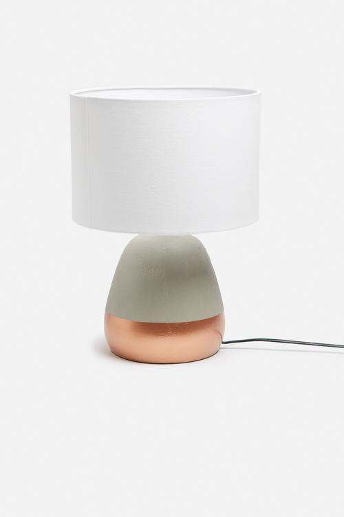 Cement cylinder lamp