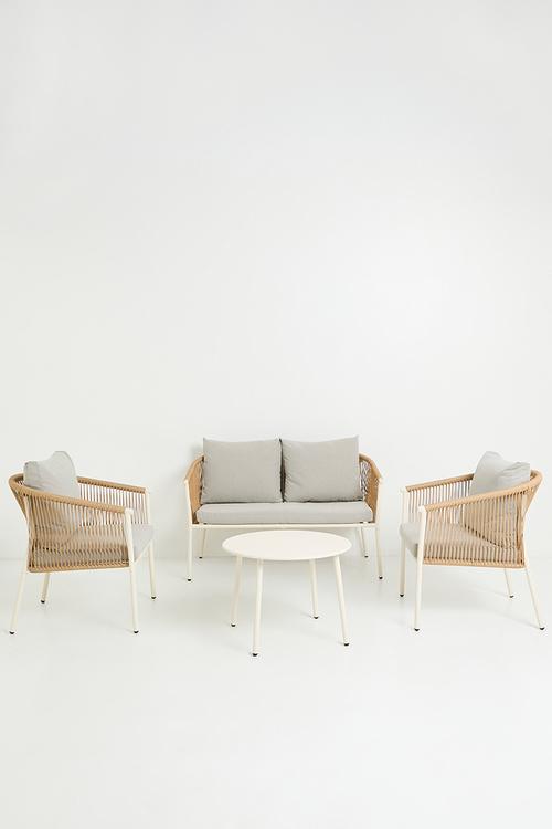 Fernwood Garden Set of 4 - White