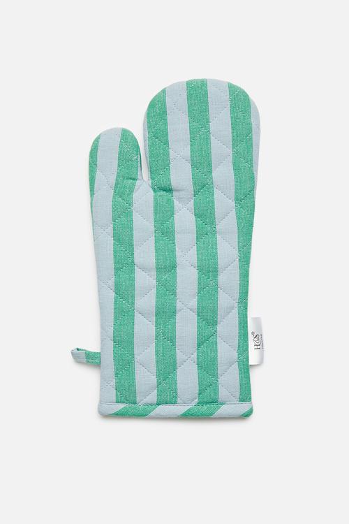 Spring oven glove - Blue